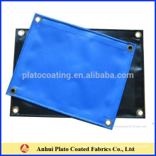 Fireproof PVC Tarp with Aluminium eyelets